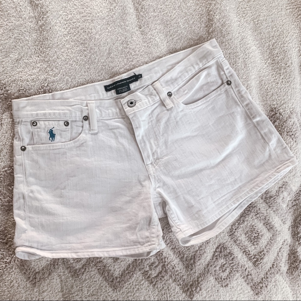 Polo by Ralph Lauren Women's White Shorts